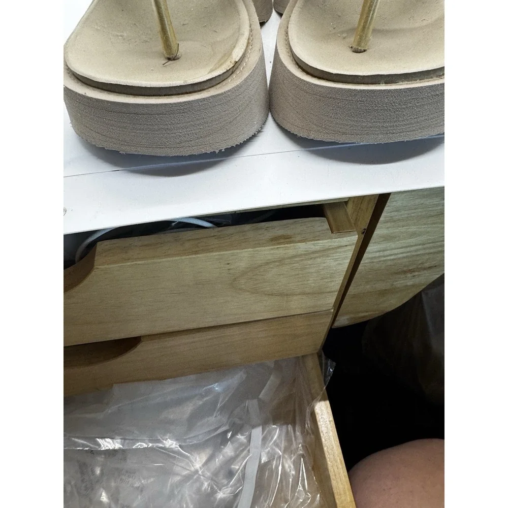 Vintage Y2K Ellemeno Platform Wedge Worn 1x 3